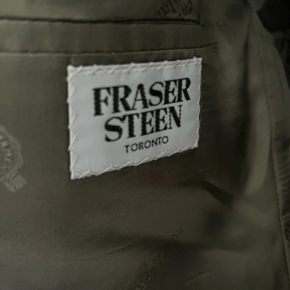 Fraser Steen wool cashmere blend fabric by Loro Piana custom made tailor… - Picture 6 of 8